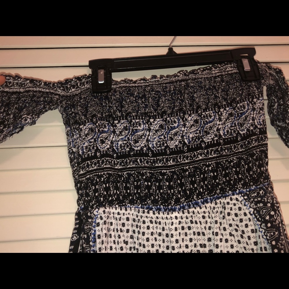 B/W Jumpsuit with different patterns